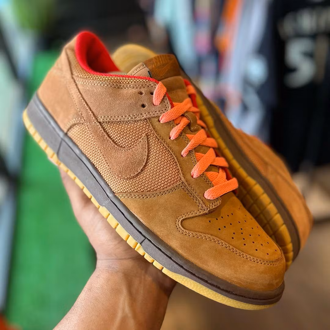 Nike SB Dunk Low Pro 'Wheat Mocha' BQ6817-204 Nike SB Dunk Low Pro 'Wheat Mocha' BQ6817-204